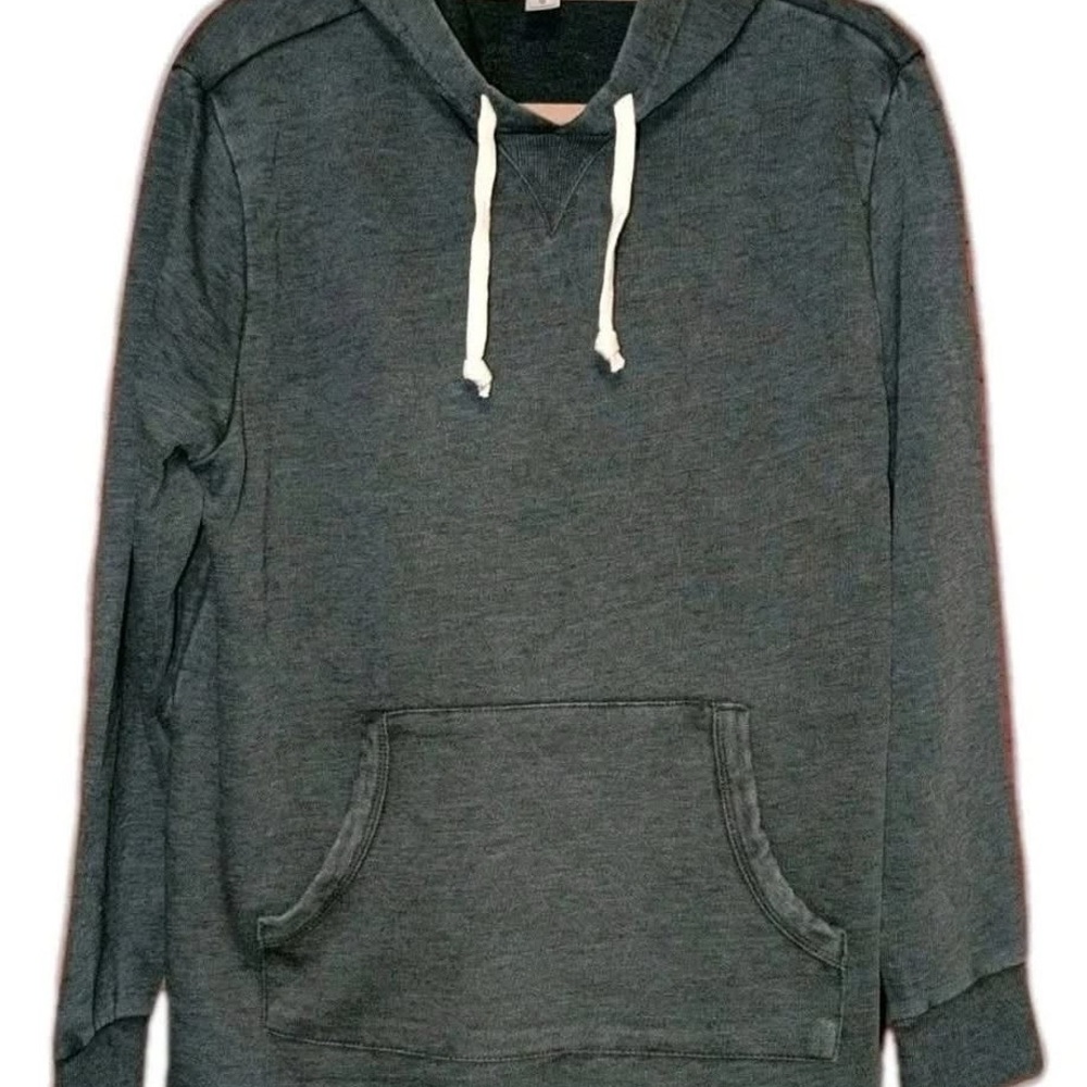 Alternative Apparel Unisex Black Wash Hoodie‎